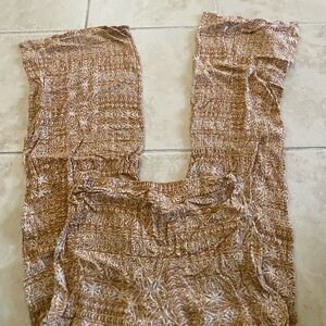 Windsor Yellow and Cream Textured Pants